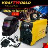 Инверторен Електрожен KraftWorld 390А с Подарък Соларна Маска и Ръкавици – Професионален Комплект
