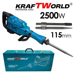 KraftWorld Къртач 2500W с Метален Куфар – Максимална Мощност за Тежки Проекти KraftWorld Къртач 2500W с Метален Куфар – Максимална Мощност за Тежки Проекти