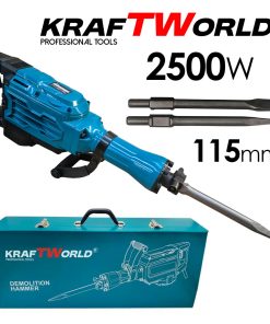 KraftWorld Къртач 2500W с Метален Куфар – Максимална Мощност за Тежки Проекти