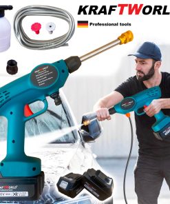 Акумулаторна Водоструйка KraftWorld 36V, 26 бара, с контейнер за препарат