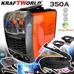 Инверторен Електрожен KraftWorld WS-350А с Аргон – Мощност и Прецизност с Дигитален Контрол Инверторен Електрожен KraftWorld WS-350А с Аргон – Мощност и Прецизност с Дигитален Контрол