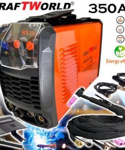 Инверторен Електрожен KraftWorld WS-350А с Аргон – Мощност и Прецизност с Дигитален Контрол