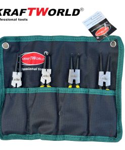 Комплект Зегер Клещи KraftWorld 150mm за Вътрешни и Външни Зегерки 6″