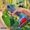 Акумулаторна Лозарска Ножица KraftWorld 36V – Мощност и Прецизност за Рязане до 30мм