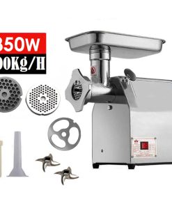 Професионална Електрическа Месомелачка с Редуктор – 850W за До 150 кг/час