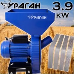 Фуражомелка Ураган – Ярмомелка за фураж с 4 сита 3,9kW Фуражомелка Ураган - Ярмомелка за фураж с 4 сита 3,9kW