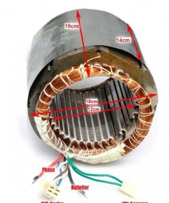 Статор генератор 5-6 KW (монофазен)