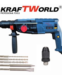 Перфоратор KraftWorld – Пробиване, Ударно Пробиване и Къртене