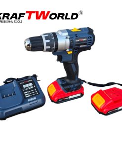 Ударен Акумулаторен Винтоверт KraftWorld – комплект с всички важни инструменти!