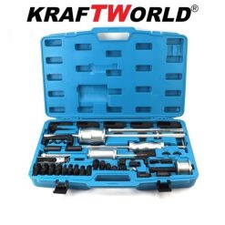 Обратен чук за вадене на дюзи KRAFTWORLD 40 части