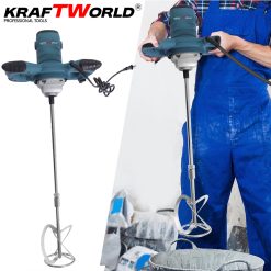 Строителна Бъркалка KraftWorld – Електрически Миксер за Бетон Строителна Бъркалка KraftWorld – Електрически Миксер за Бетон