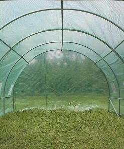 Тунелна оранжерия 800x300x200cm с 2 Врати и 16 прозореца