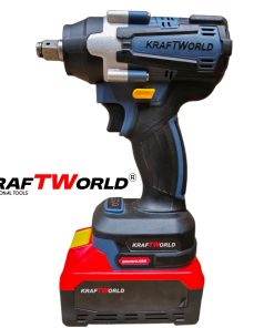 KraftWorld Акумулаторен Ударен Гайковерт 24V 4Ah – 850Nm + Куфар и 35 Части!