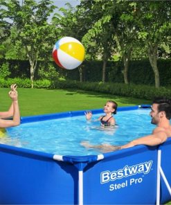 Сглобяем Басейн Bestway 56424 Steel Pro 400x211x81см с Филтърна Помпа