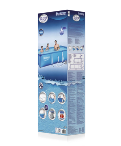 Сглобяем Басейн BESTWAY Steel Pro 56411 300x201x66 см с Филтърна Помпа
