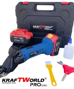 Акумулаторна Машинка за стригане на овце KraftWorld PRO безжична, с куфар