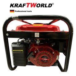 3,5kW Четиритактов Генератор за ток KraftWorld – Агрегат с акумулатор и електростартер