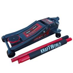 Хидравличен Крик XL тип Крокодил KraftWorld 4T – Нископрофилен, 83–465мм, двойна помпа