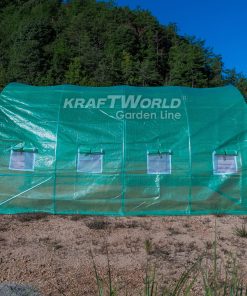 Резервно покривало за оранжерия 4×3×2 м – армирано UV4, KraftWorld Garden Line