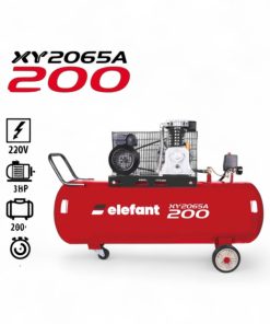 Въздушен компресор 200L ELEPHANT, 3 к.с., 8 BAR, 0,33 м3/мин.