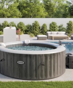 Надуваемо кръгло джакузи Intex 28442 Greywood Deluxetm 216х71см / 1098л