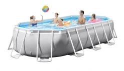 Басейн с метална рамка и филтърна помпа Intex Призма 503х274х122 см