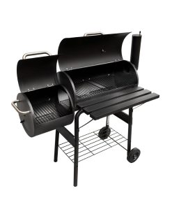 Барбекю на въглища с опушващa функция Ziel Grill CG015-S Smoker 115x53x114 см