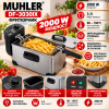 Фритюрник Muhler DF-3030IX / 2000W