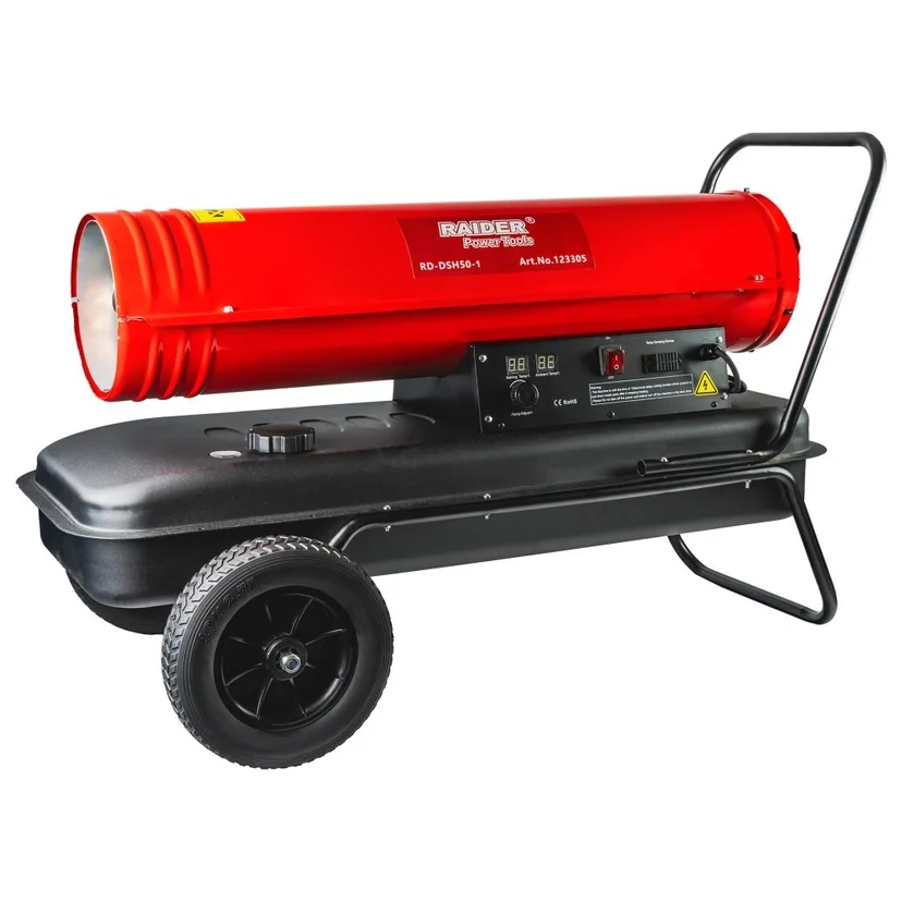 Дизелов калорифер Raider RD-DSH50-1 / 50 kW / 45л Дизелов калорифер Raider RD-DSH50-1 / 50 kW / 45л