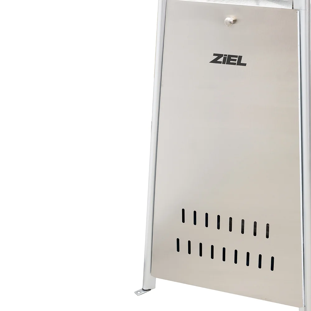 Газова пирамида Ziel BFH-A(SS) инокс 13 kW Газова пирамида Ziel BFH-A(SS) инокс 13 kW