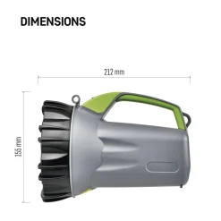 Акумулаторен работен LED фенер Emos P2312 / 750lm 4000mAh с верижка и зарядно
