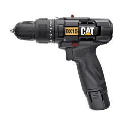 Акумулаторна ударна бормашина CAT DX15 Li-ion 12V 10мм 30Nm с батерия и зарядно