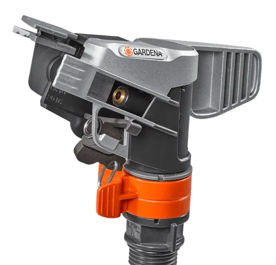 Cекторен и кръгов импулсен разпръсквач Gardena Premium 08135-20 ø5-12,5м / 490м2 Cекторен и кръгов импулсен разпръсквач Gardena Premium 08135-20 ø5-12,5м / 490м2