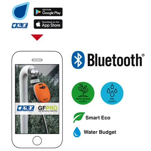 Поливен програматор GF Pro Eco Watering 0.5-8 bar WiFi Поливен програматор GF Pro Eco Watering 0.5-8 bar WiFi