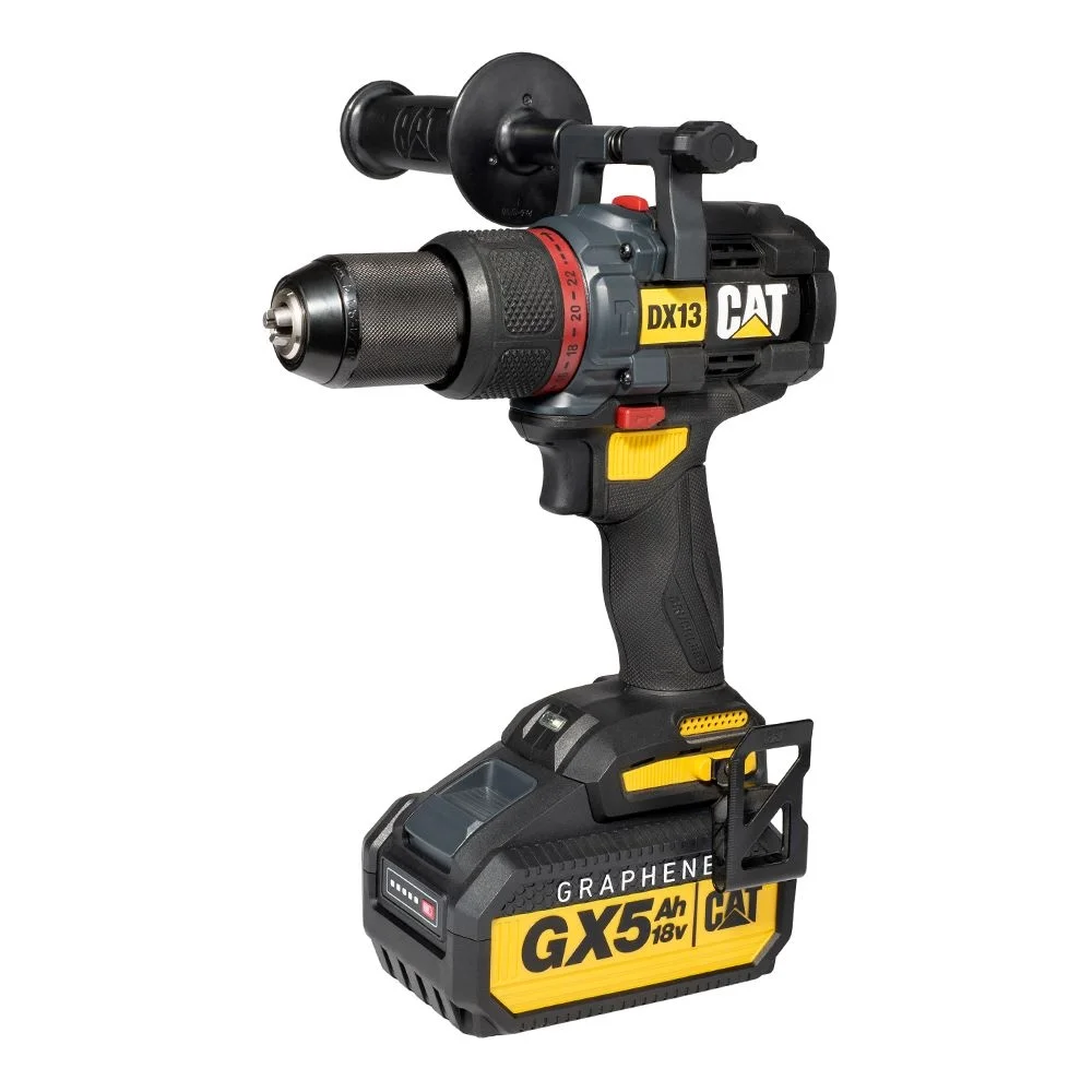 Акумулаторна безчеткова бормашина CAT DX13 18V Li-ion 1х5Ah Акумулаторна безчеткова бормашина CAT DX13 18V Li-ion 1х5Ah