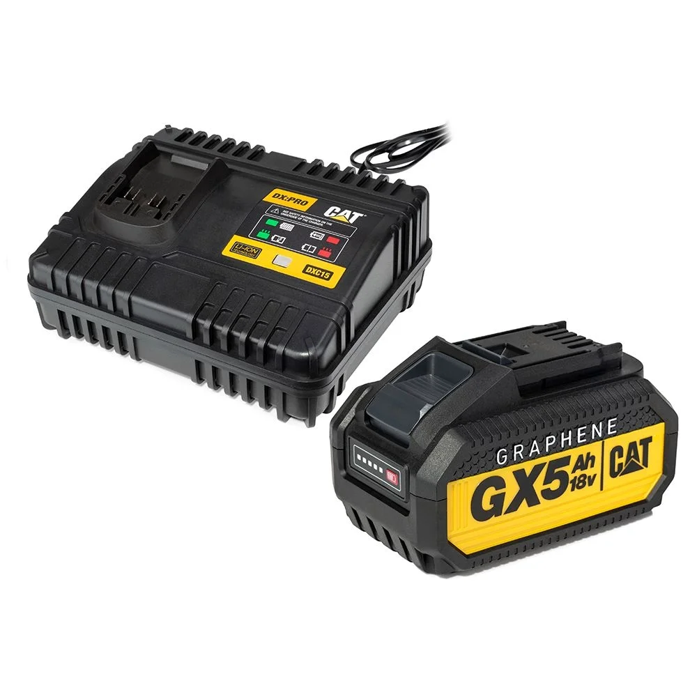 Акумулаторна безчеткова бормашина CAT DX13 18V Li-ion 1х5Ah Акумулаторна безчеткова бормашина CAT DX13 18V Li-ion 1х5Ah