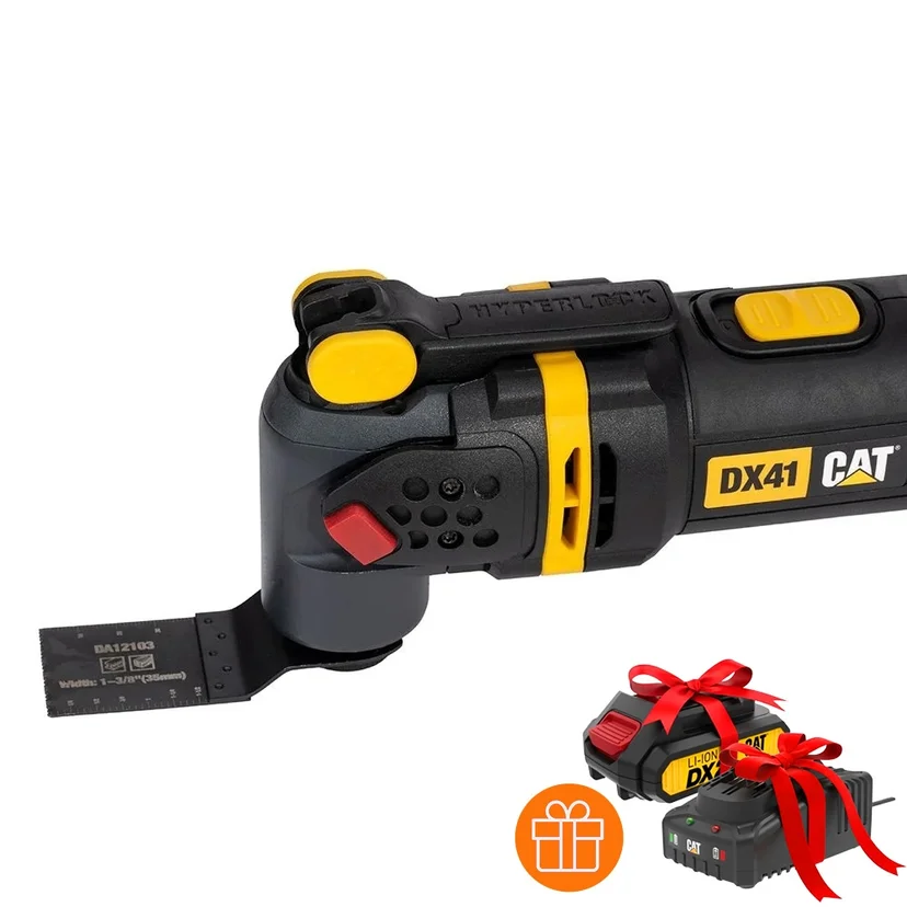 Мултифункционален инструмент CAT DX41B 18V SDS с батерия и зарядно + аксесоари Мултифункционален инструмент CAT DX41B 18V SDS с батерия и зарядно + аксесоари