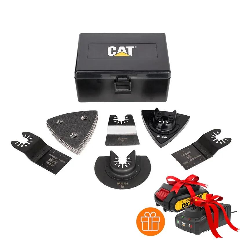 Мултифункционален инструмент CAT DX41B 18V SDS с батерия и зарядно + аксесоари Мултифункционален инструмент CAT DX41B 18V SDS с батерия и зарядно + аксесоари