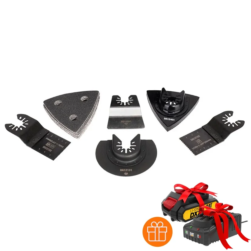 Мултифункционален инструмент CAT DX41B 18V SDS с батерия и зарядно + аксесоари Мултифункционален инструмент CAT DX41B 18V SDS с батерия и зарядно + аксесоари