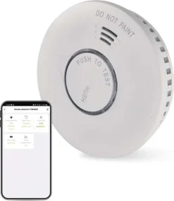 Smart датчик за дим със сирена 85dB TS380C-HW Wi-Fi GoSmart EMOS