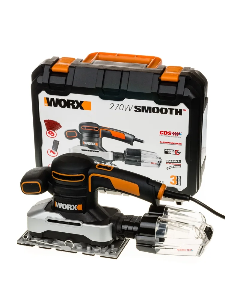 Виброшлайф Worx WX642 / 300W Виброшлайф Worx WX642 / 300W