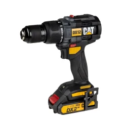Акумулаторна ударна бормашина CAT DX12 65Nm 18V Li-ion с батерии и зарядно