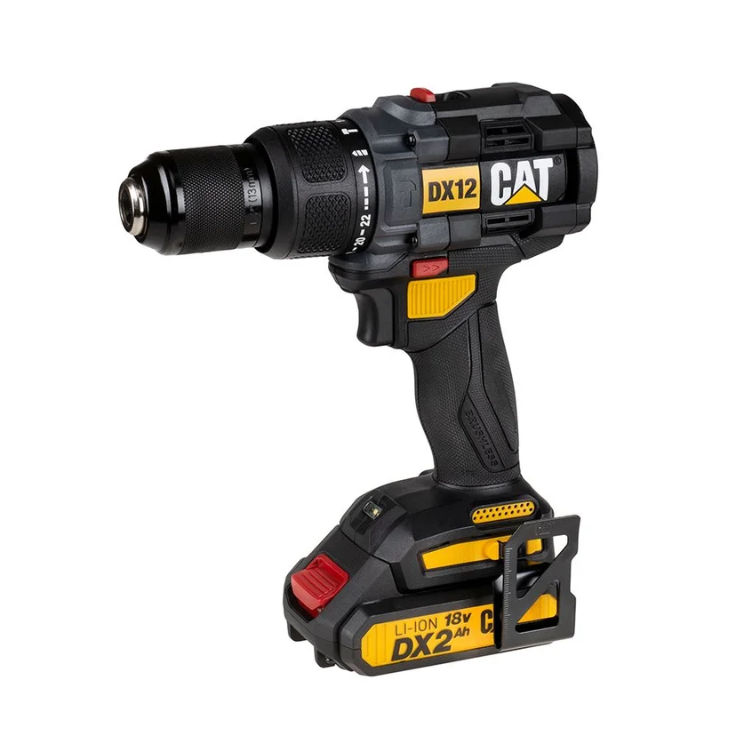 Акумулаторна ударна бормашина CAT DX12 65Nm 18V Li-ion с батерии и зарядно Акумулаторна ударна бормашина CAT DX12 65Nm 18V Li-ion с батерии и зарядно